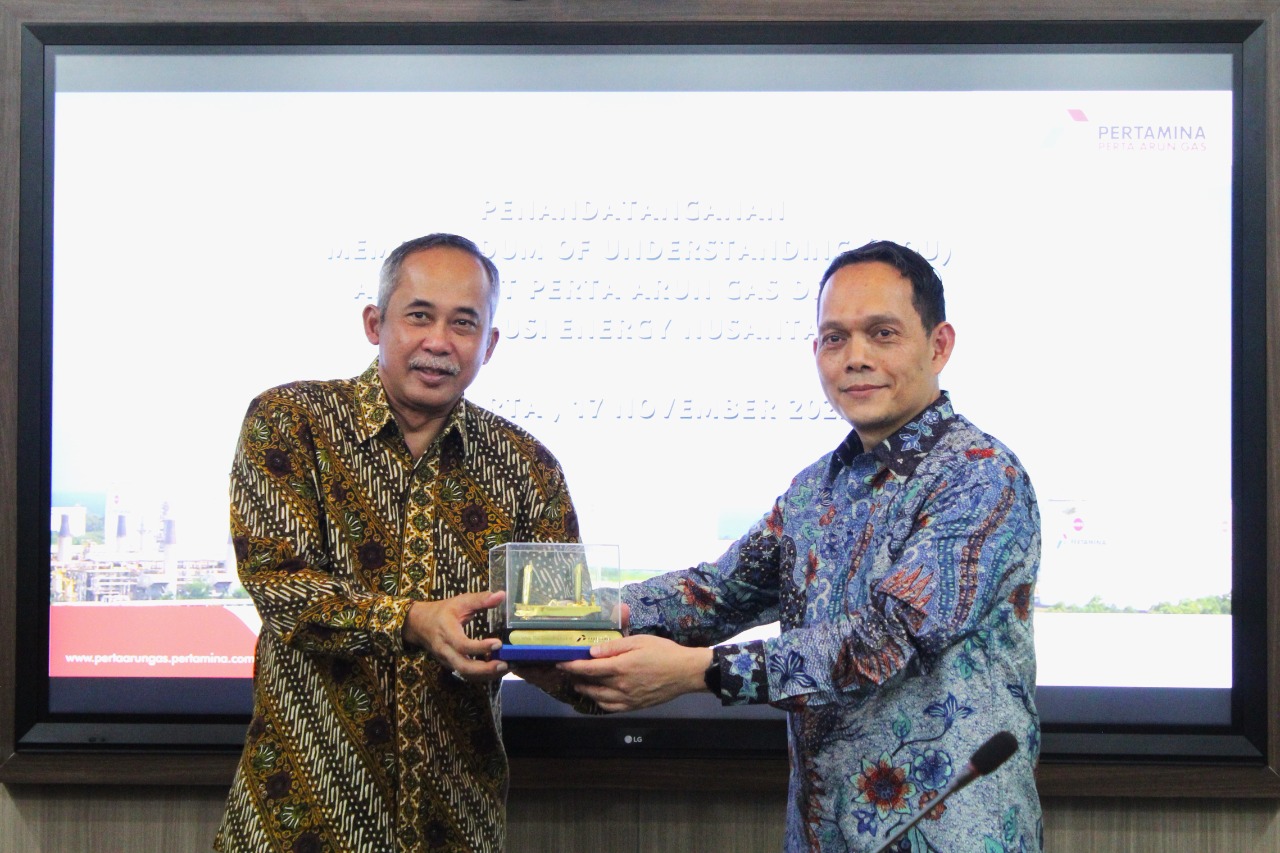MoU PT Perta Arun Gas dan PT Solusi Energy Nusantara
